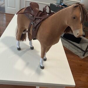 American Girl Horse with saddle